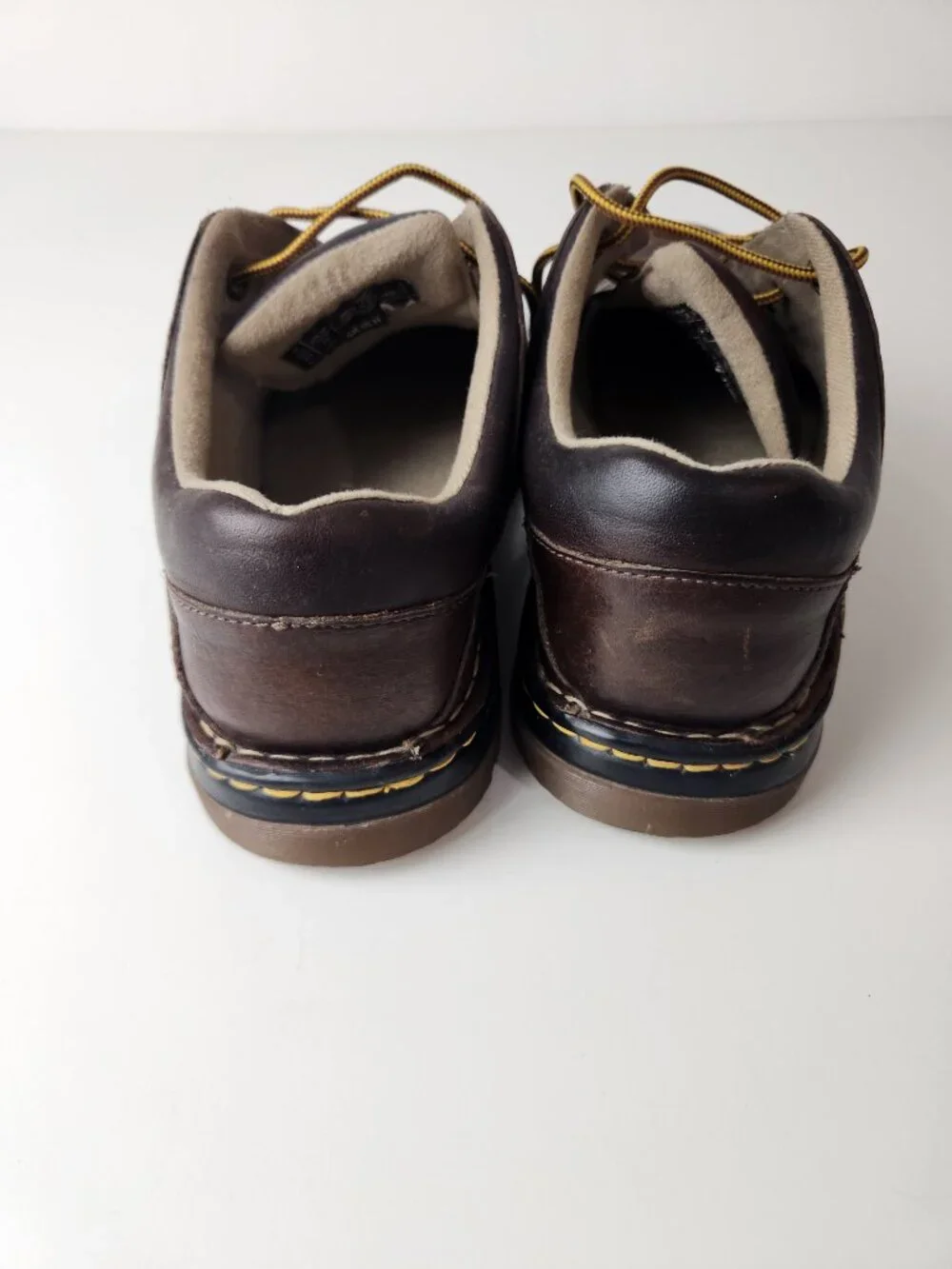 Dr Martens Shoes Mens 11 Brown Oxford Leather Three Eyelet 11194 AW004
